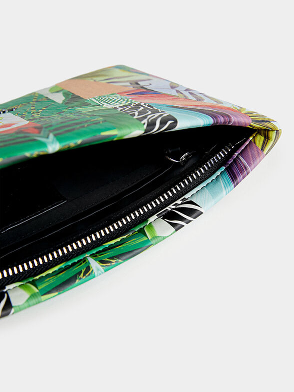 Wallet with tropical print - 4