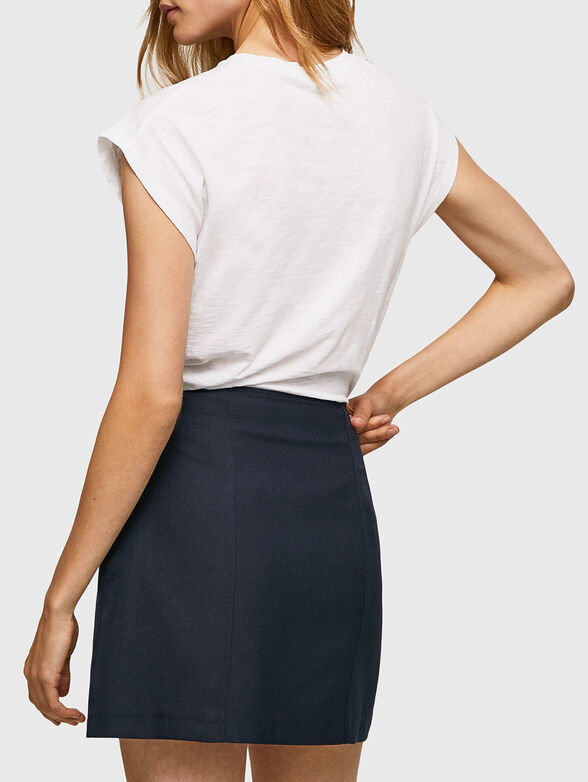 TAMARA white T-shirt with print - 3