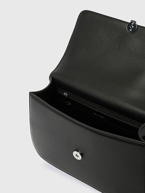 Leather bag with removable long strap - 2