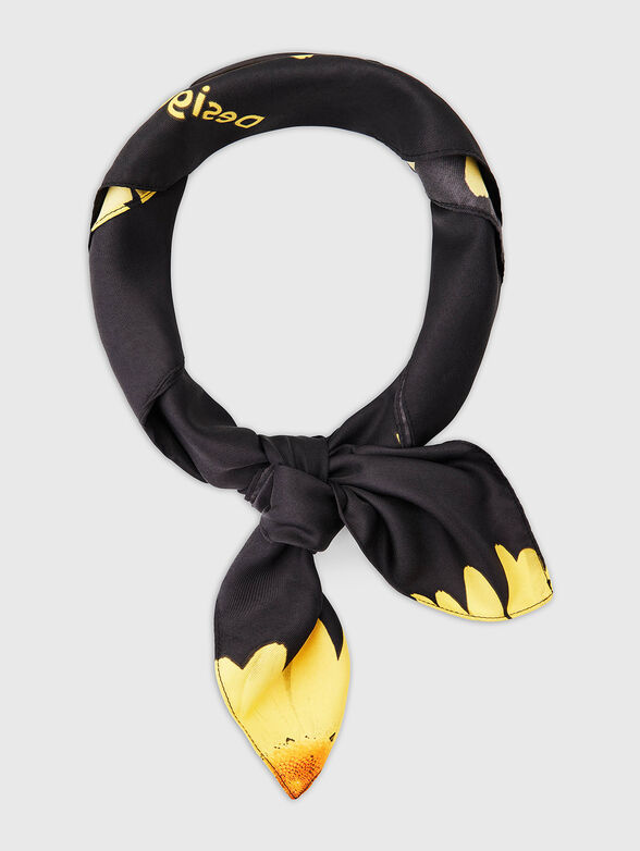 DAISIES-LACROIX scarf with floral motifs - 1