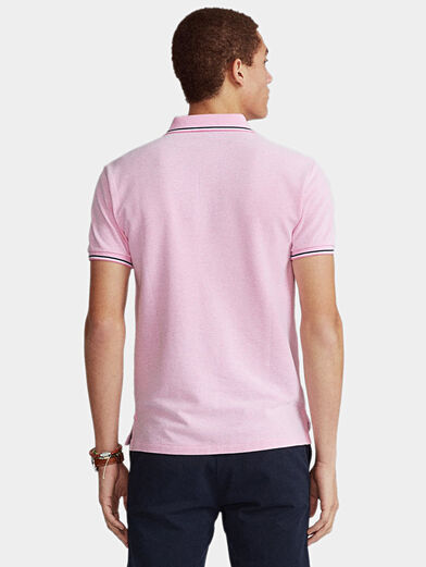 Polo-shirt in pink color - 3