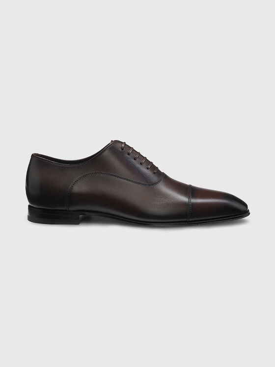 BOSS BY BECKHAM leather Oxford shoes - 1