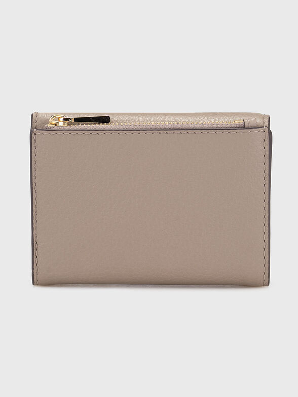 Leather wallet with logo detail - 2