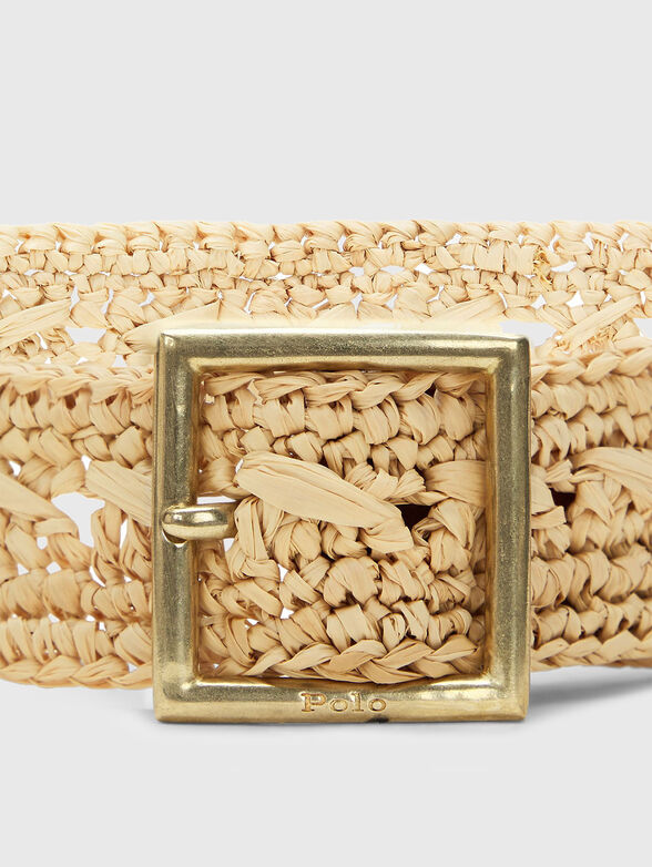 Raffia belt - 2