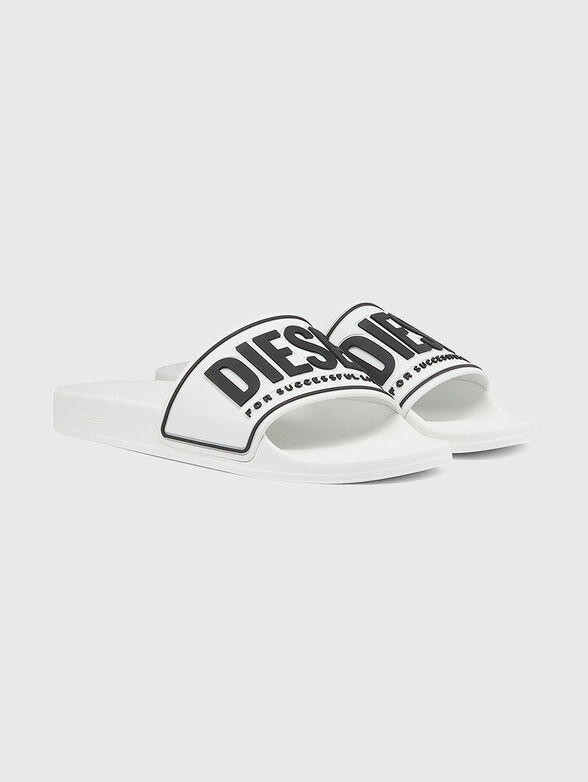 Beach slippers with logo detail - 2