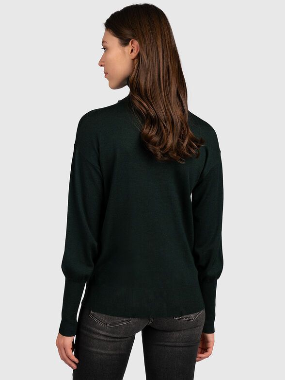 Sweater with logo embroideries - 2