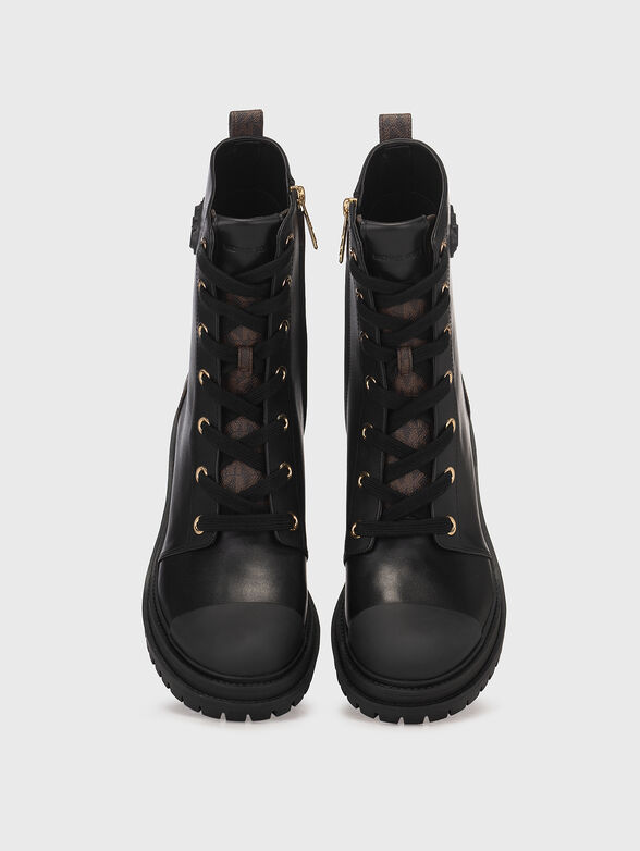 HANLEY leather ankle boots - 6