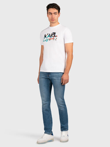 Black slim jeans with washed effect - 5