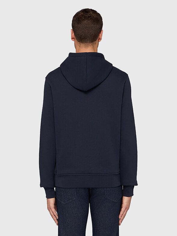 Cotton sweatshirt with logo - 3