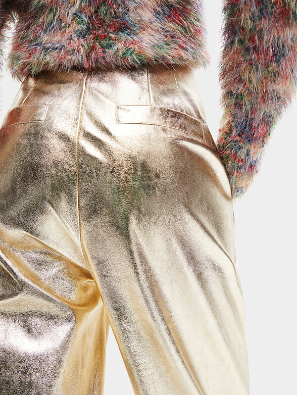 VICENZA trousers in gold color - 3