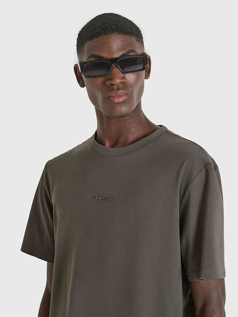 Oversized T-shirt with logo detail - 3