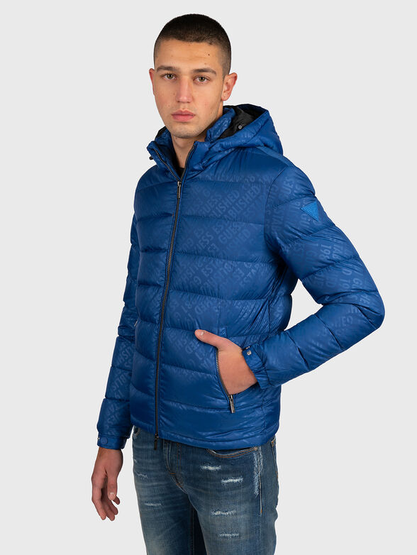 Padded jacket with logo details - 1