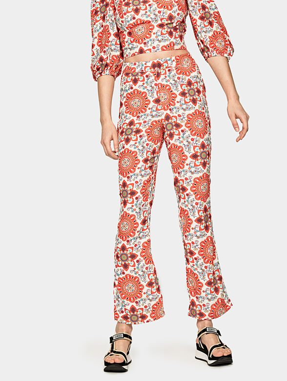DAVINA Floral print pants - 2
