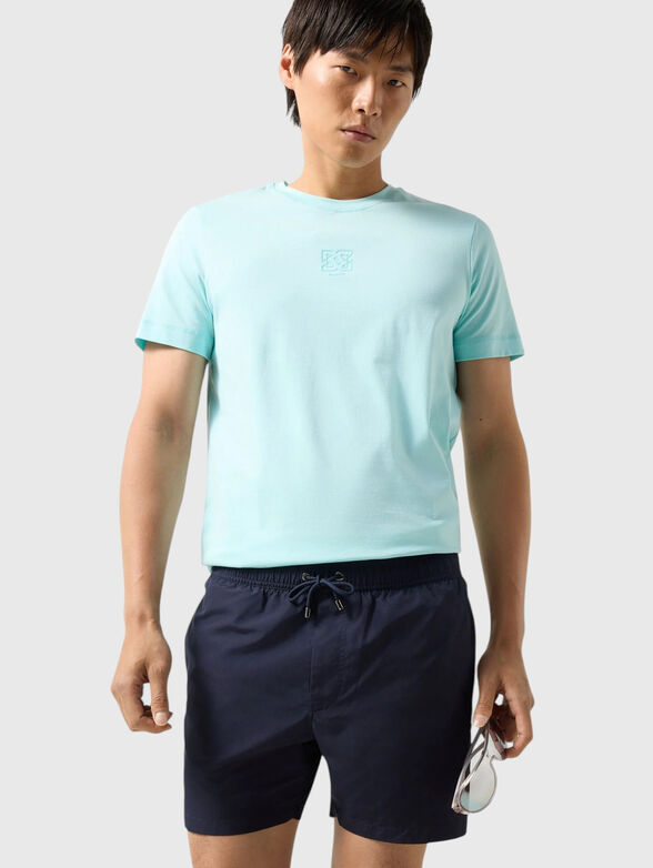 PAUL beach shorts in dark blue - 4