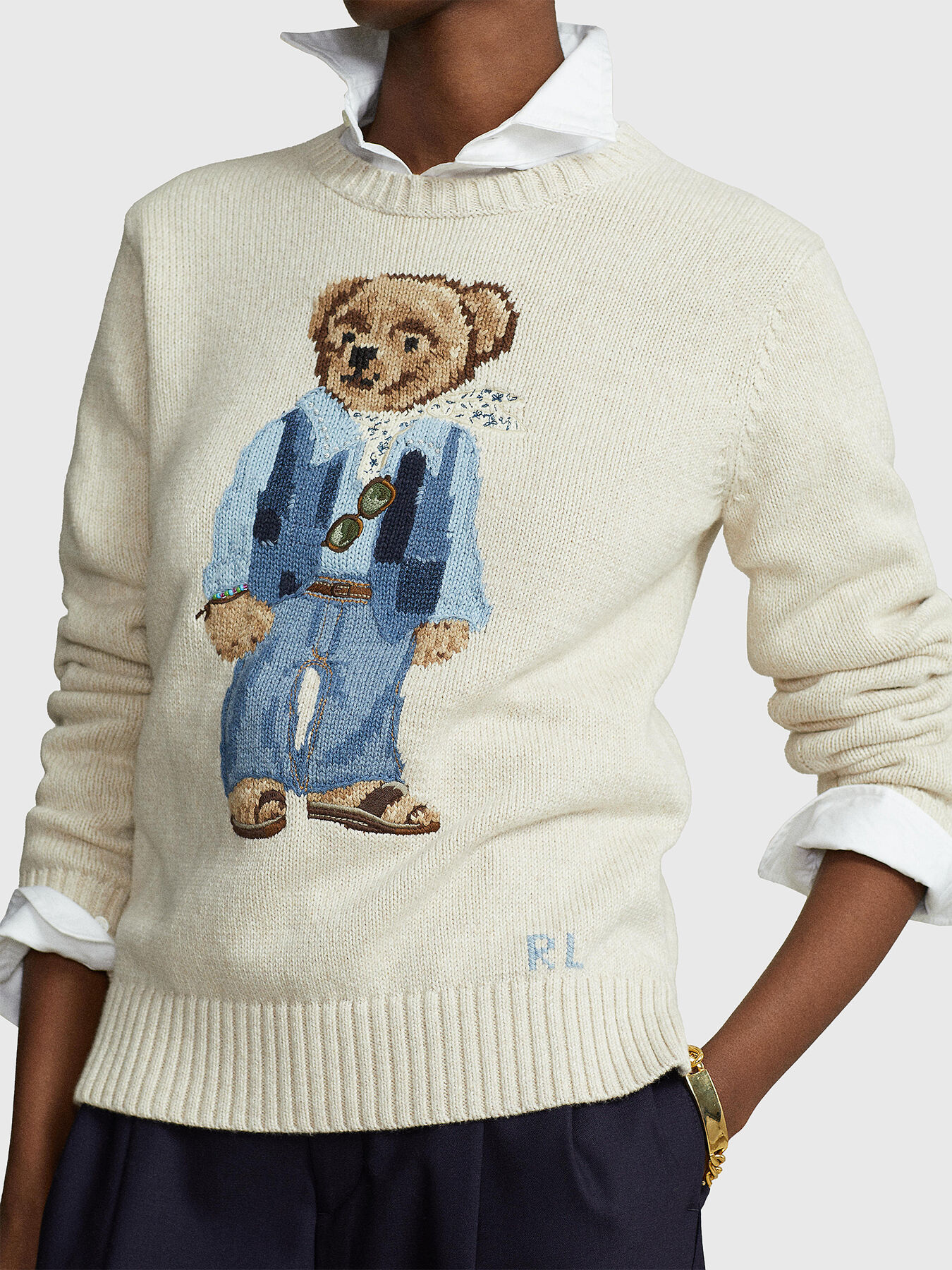 Polo bear sweater macys top