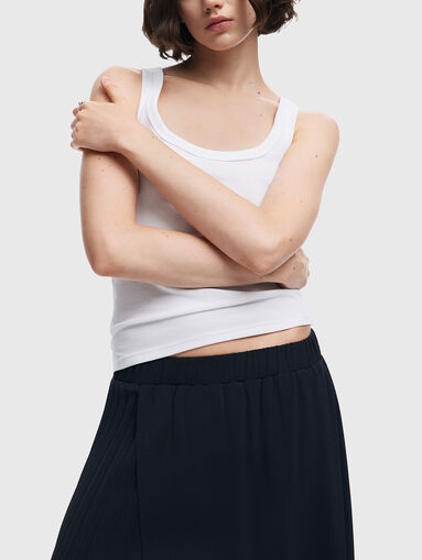 XINING midi skirt with pleats  - 2