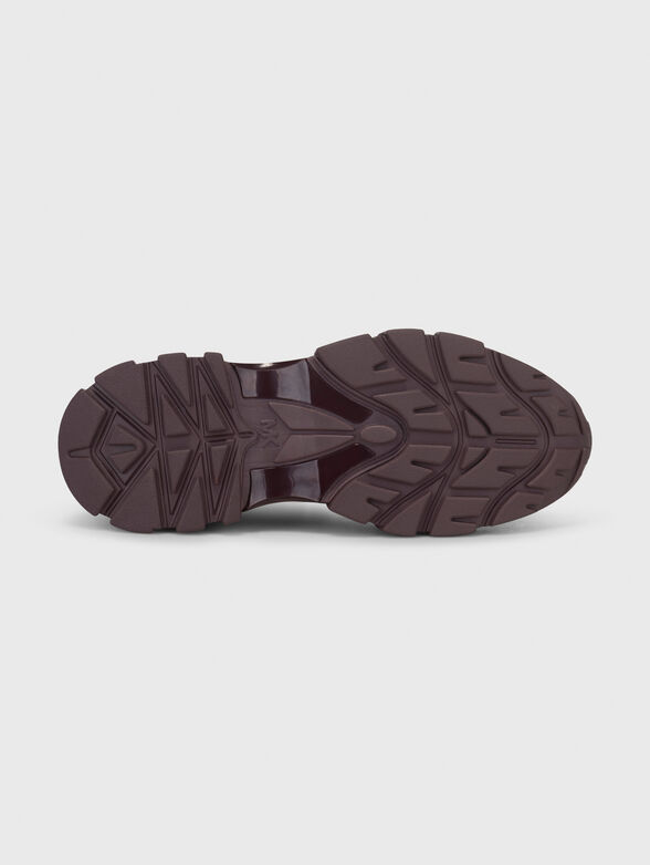 NICK sneakers in bordeaux color  - 5