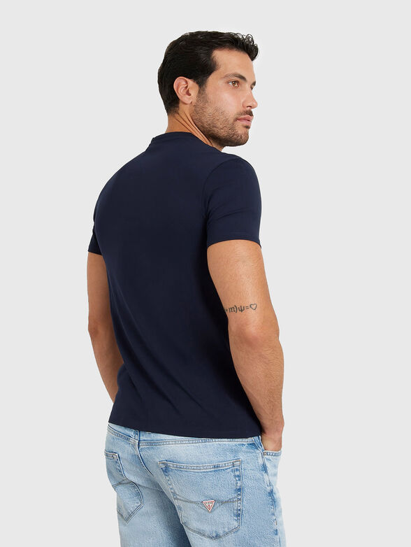 V-neck cotton T-shirt - 3