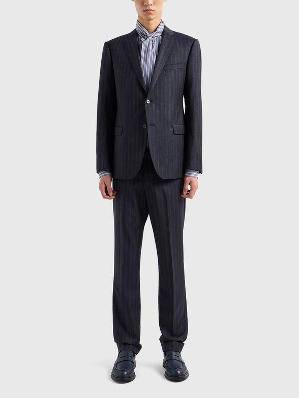 Two-piece wool suit - 1