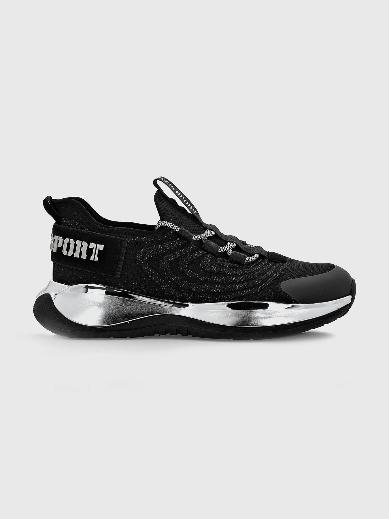 RUNNER sports shoes in black color brand PLEIN SPORT Globalbrandsstore en