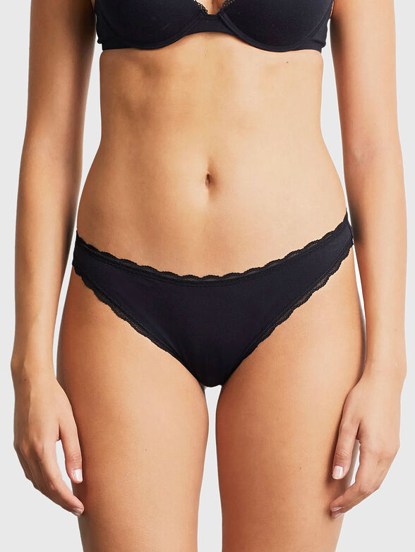 VICKY brazilian briefs in black - 1