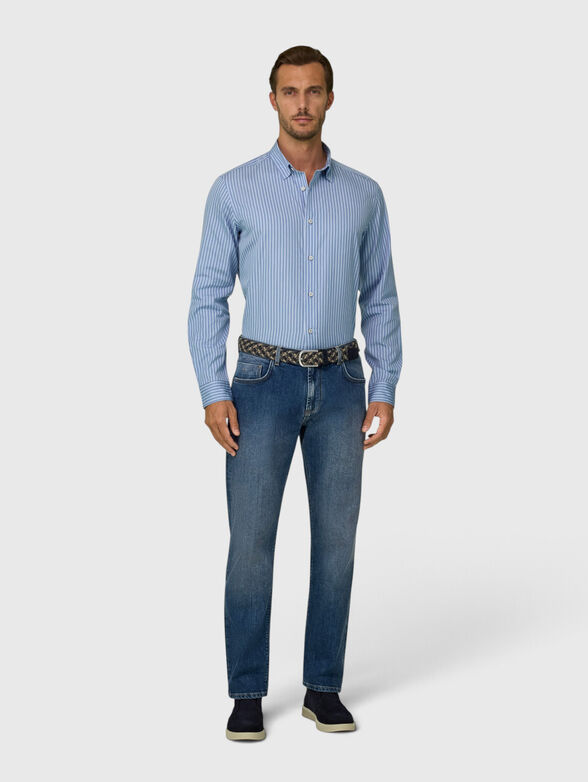 Cotton blue jeans - 3