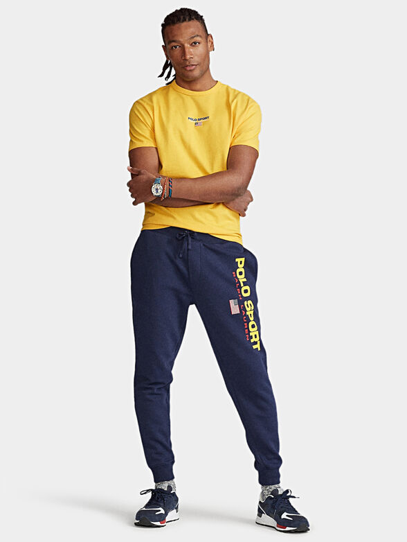 T-shirt with logo embroidery - 3