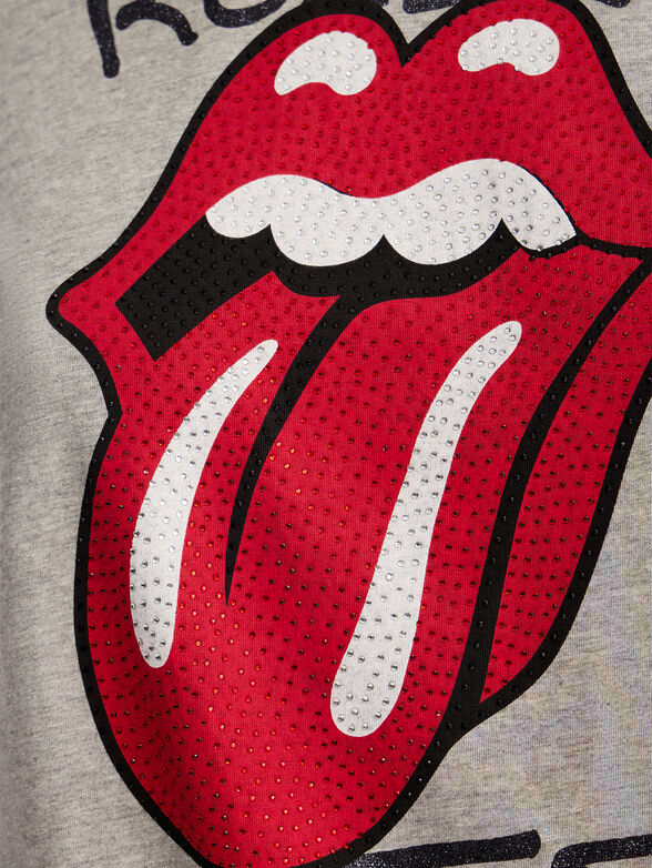 T-shirt with contrasting print - 4