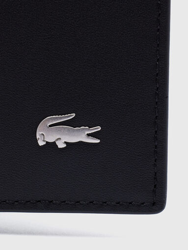 Black leather purse - 4