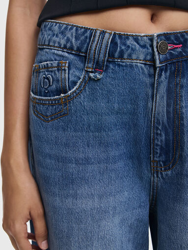 DENI jeans with wide legs - 4