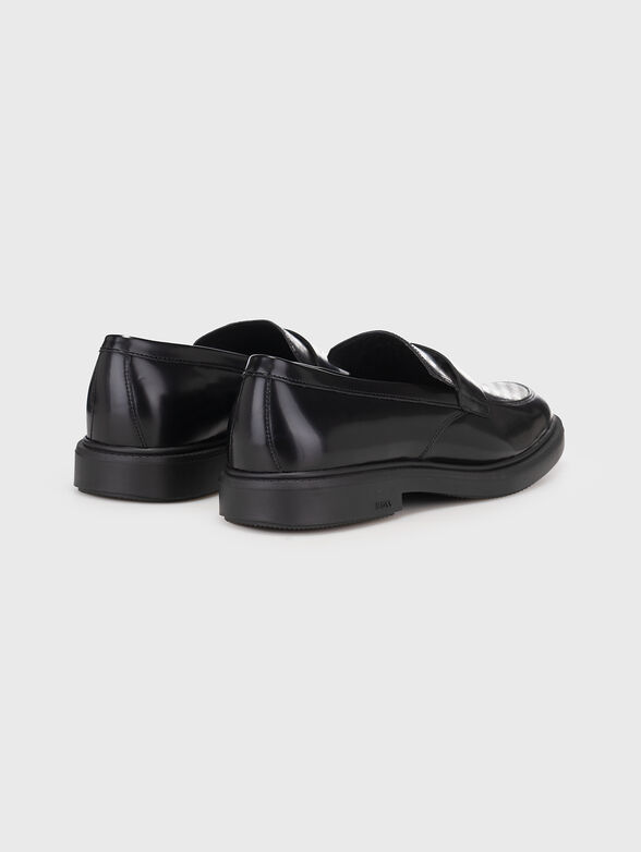 Black loafers - 3