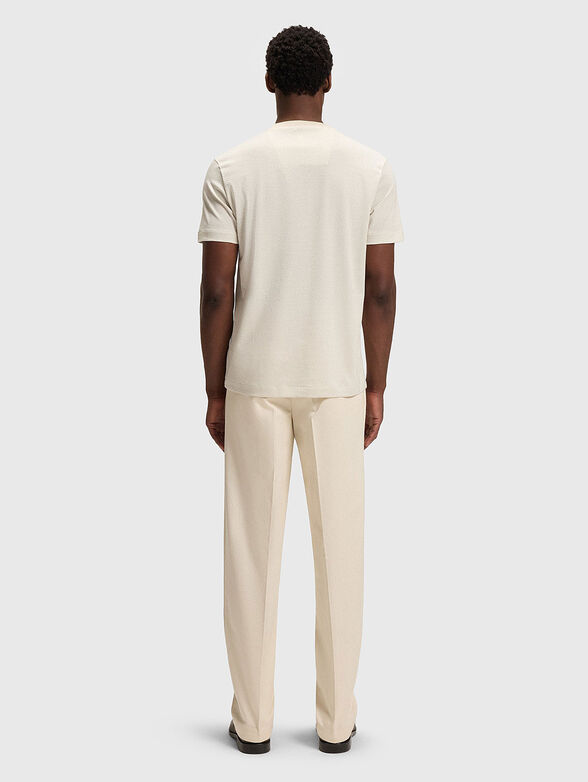 Cotton slim T-shirt - 3