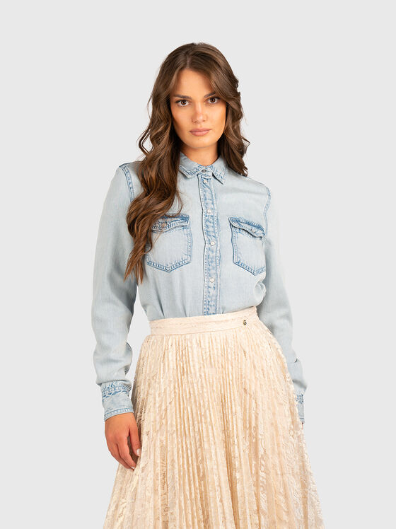 WESTERN denim shirt - 1