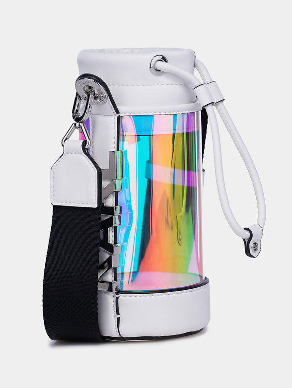 Bottle bag  with iridescent effect - 2