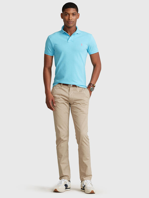 Turquoise Polo-shirt - 1