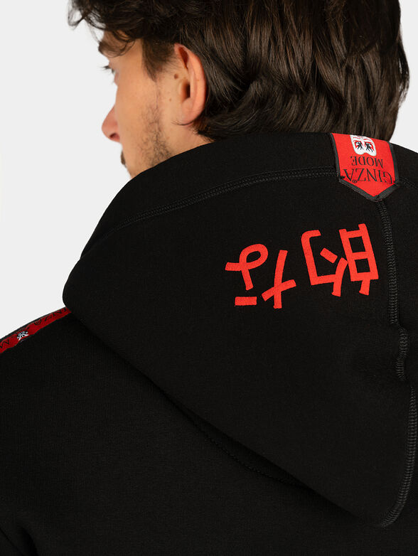 Sweatshirt with maxi print - 5