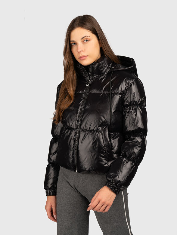 Black jacket with logo - 1