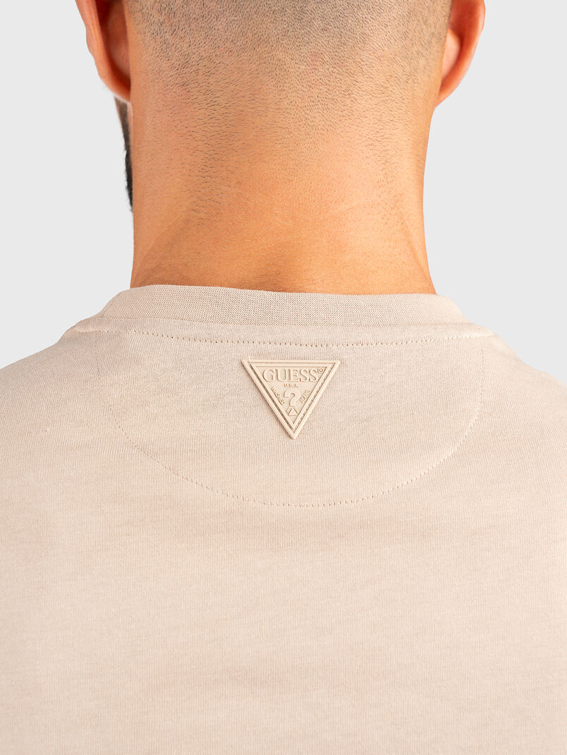 T-shirt with contrasting logo - 3