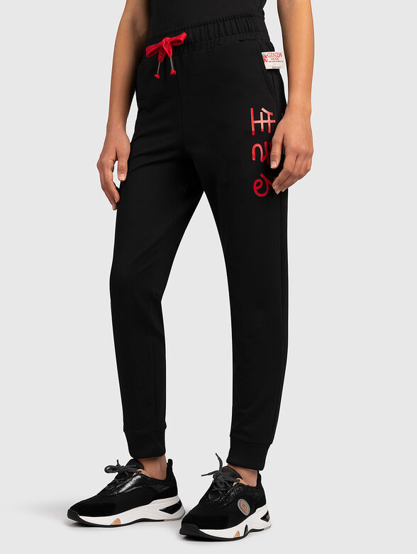 Black sports pants - 1