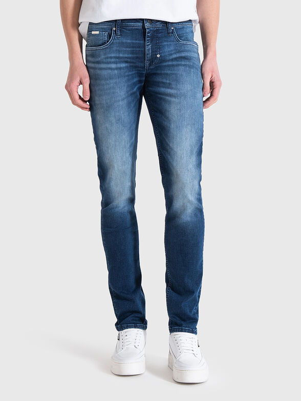 OZZY jeans with washed effect  - 0