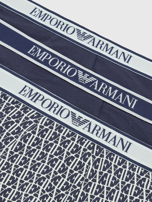 Set of three trunks with logo accent - 4