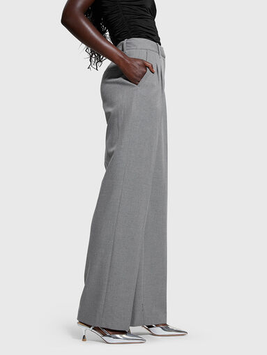 DORIS straight trousers in black  - 4