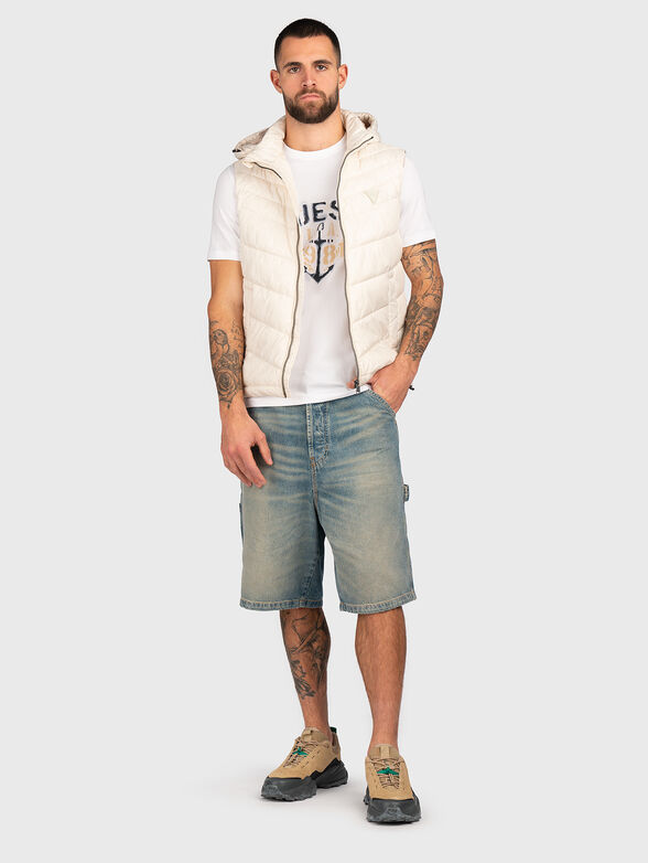 Black vest with triangular logo - 2