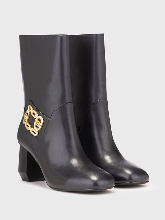 SAMY 05 nappa leather heeled ankle boots - 2