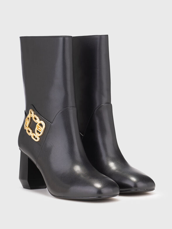 SAMY 05 nappa leather heeled ankle boots - 2