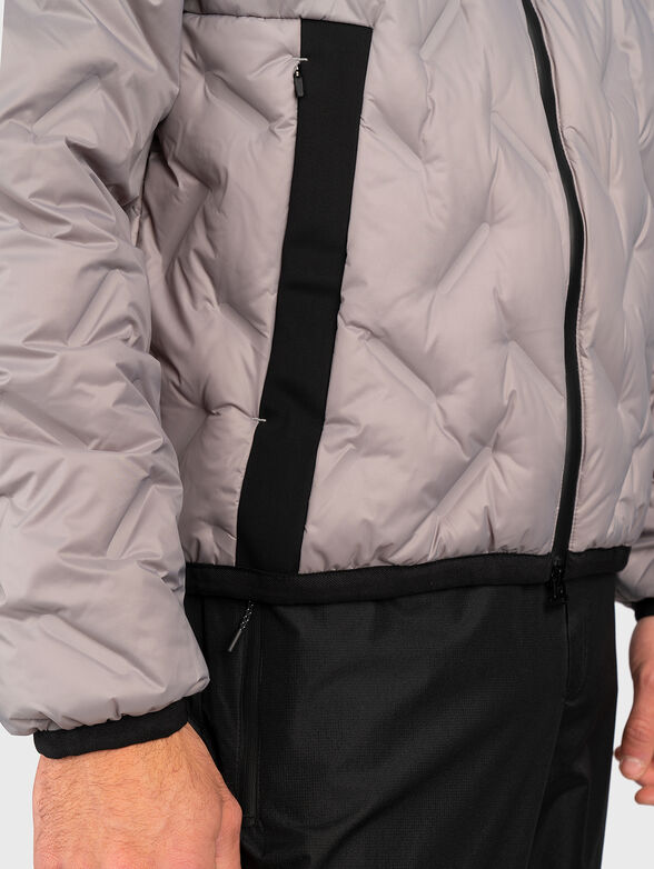 Quilted down jacket  - 6