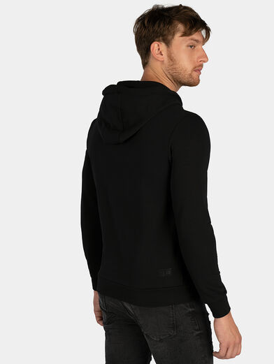Black cotton sweatshirt - 3