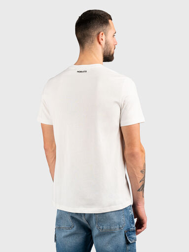 Oval neckline T-shirt - 3