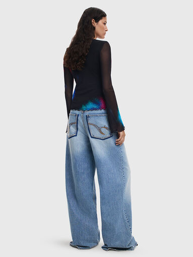 HYDRANGEA-LACROIX blouse - 3