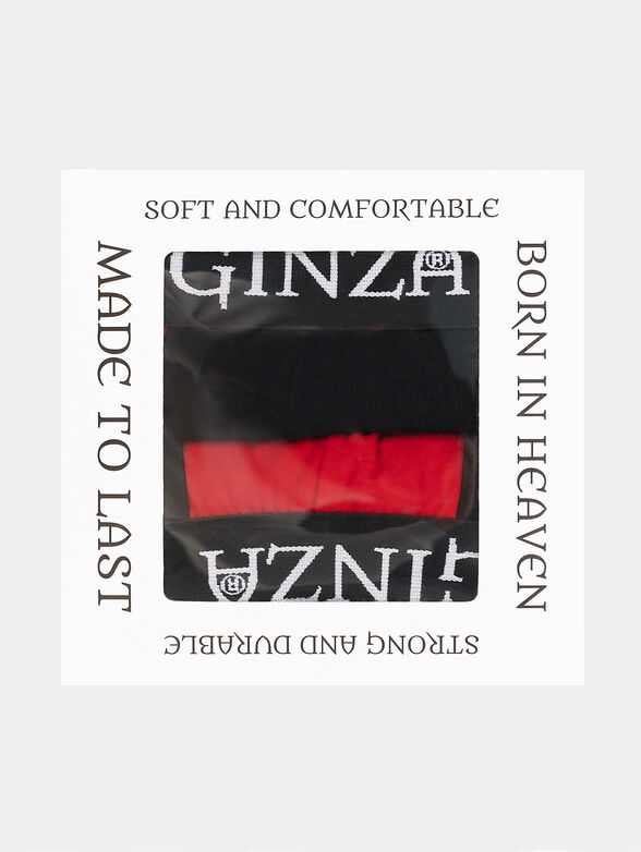 Set of boxers in red and black - 6